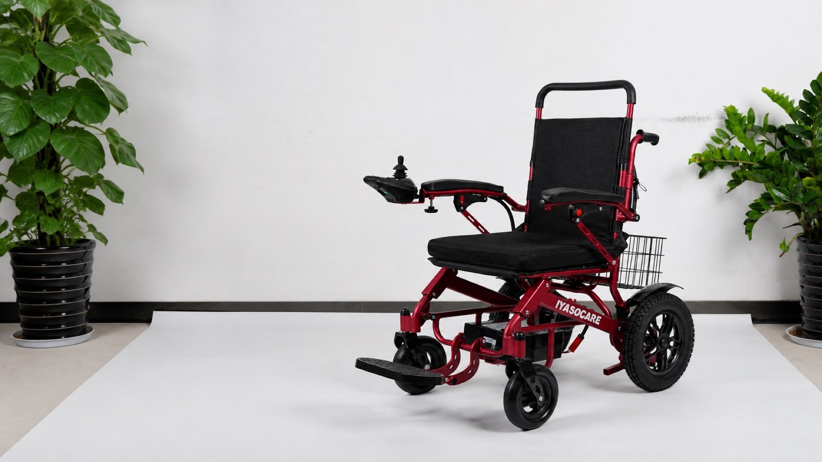 Wheelchair model shown in an indoor application view
