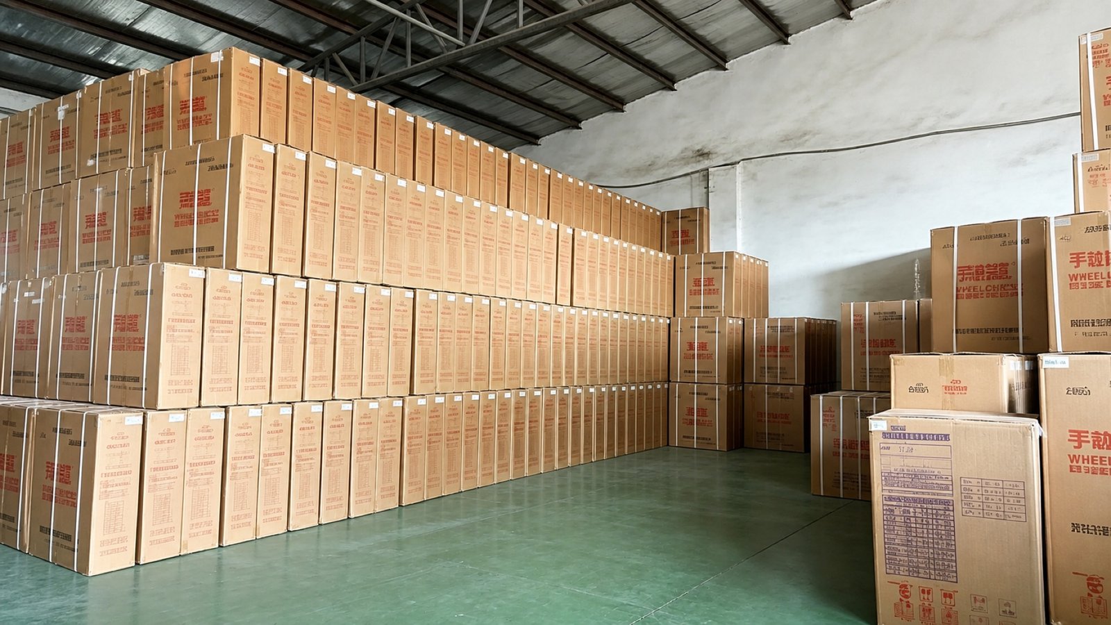 Wheelchair shipment preparation for North American sourcing